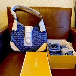 Michael Kors purse with shoes to match